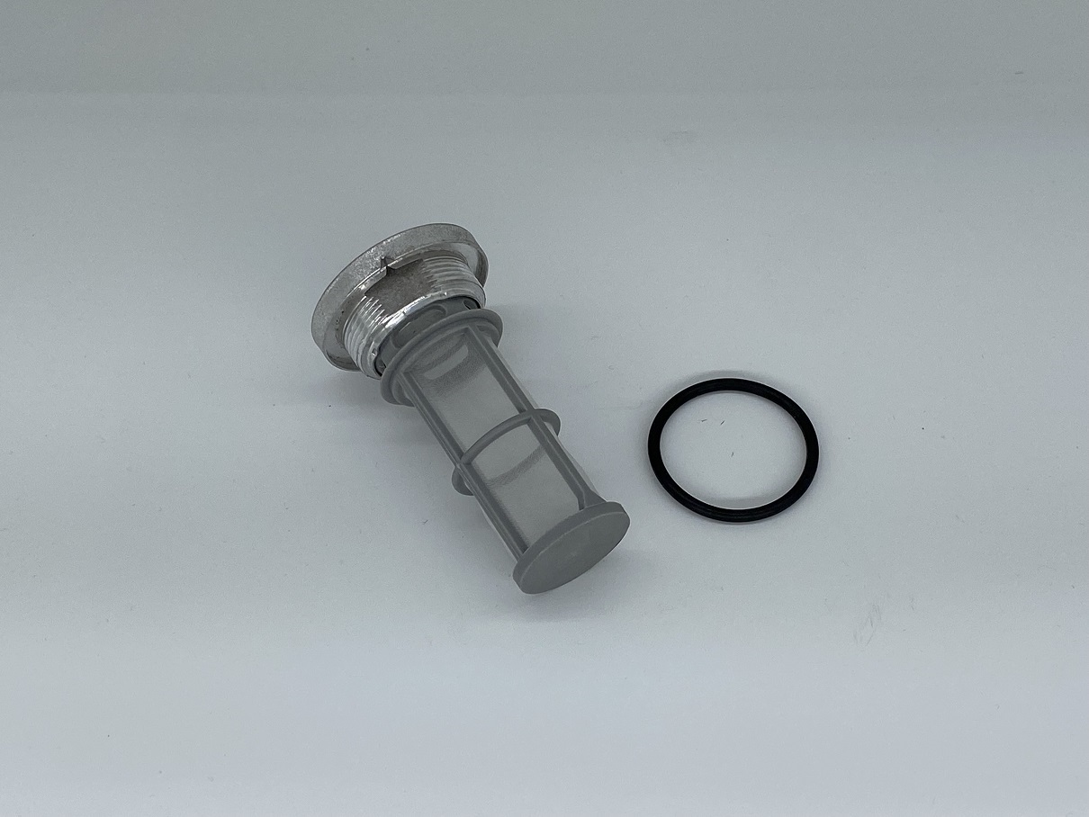 KRAFTSTOFFSIEB MIT DICHTRING AN KRAFTSTOFFBEHÄLTER UNTEN