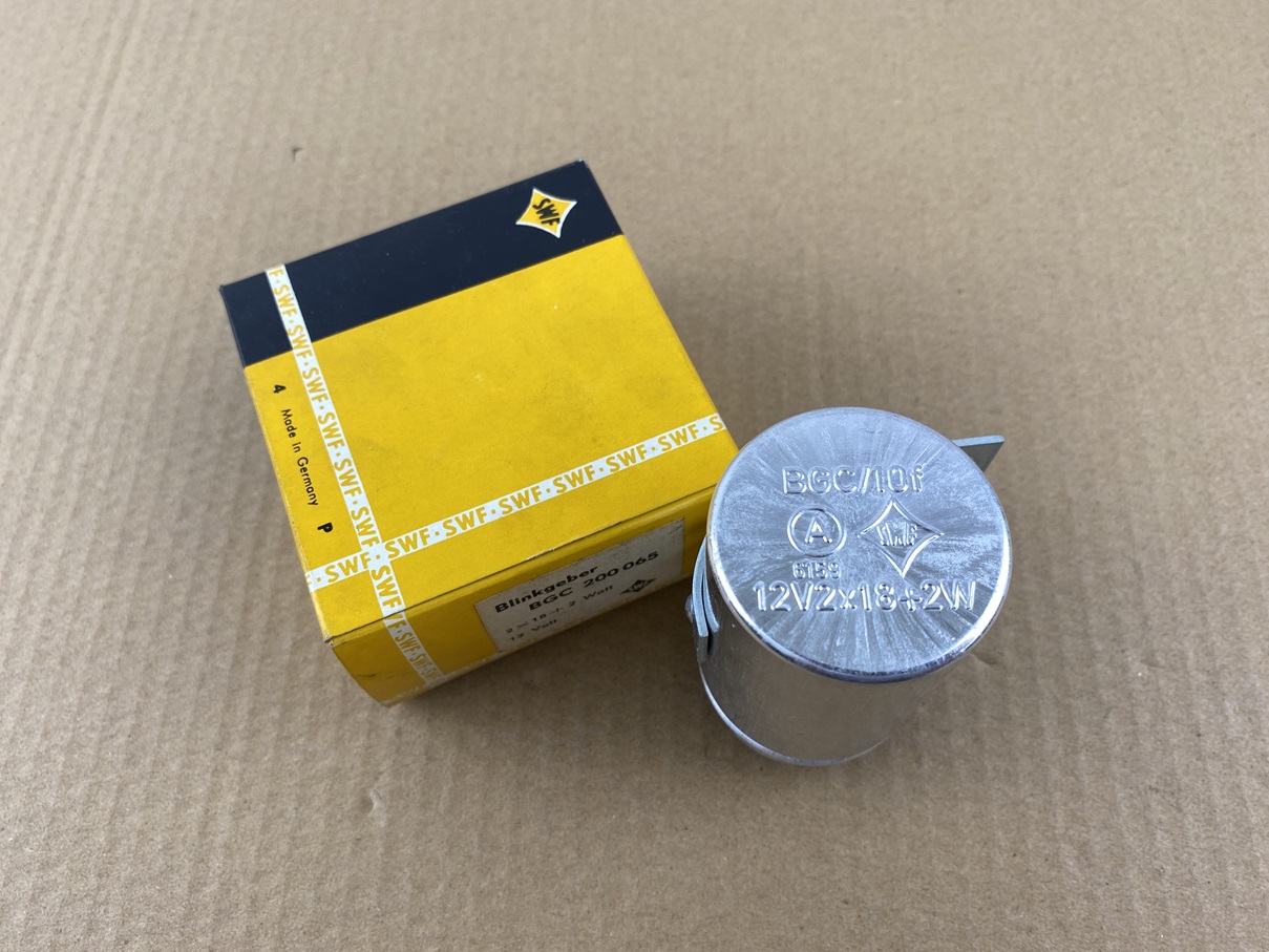 BLINKERRELAIS "SWF" (BGC 200 065) 2x 18W + 2W
