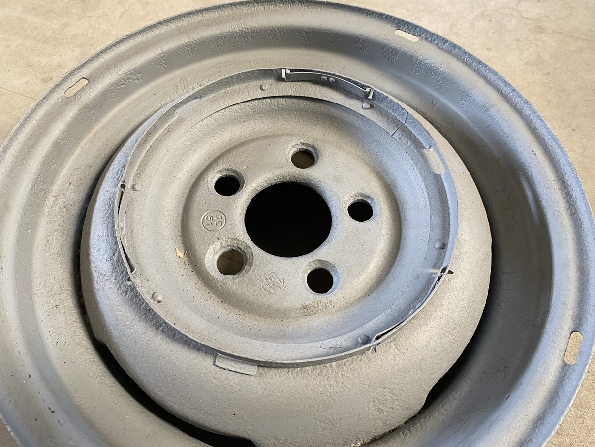STAHLFELGE 5x15 GEBRAUCHT W186 W188