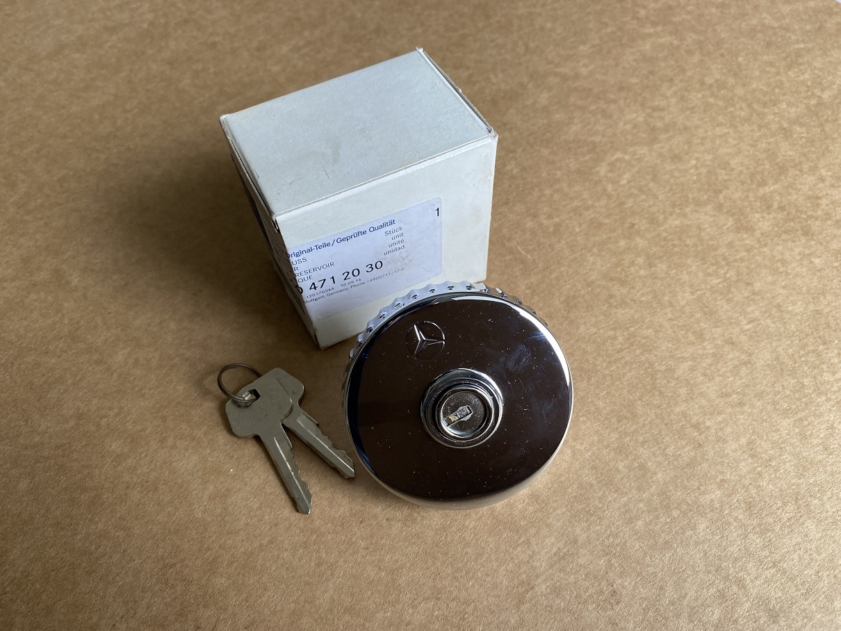TANKDECKEL VERSCHLIESSBAR & VERCHROMT OHNE BELÜFTUNG "NF"