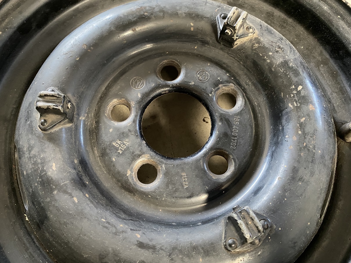 STAHLFELGE 5x15 GEBRAUCHT W186 W110 W111