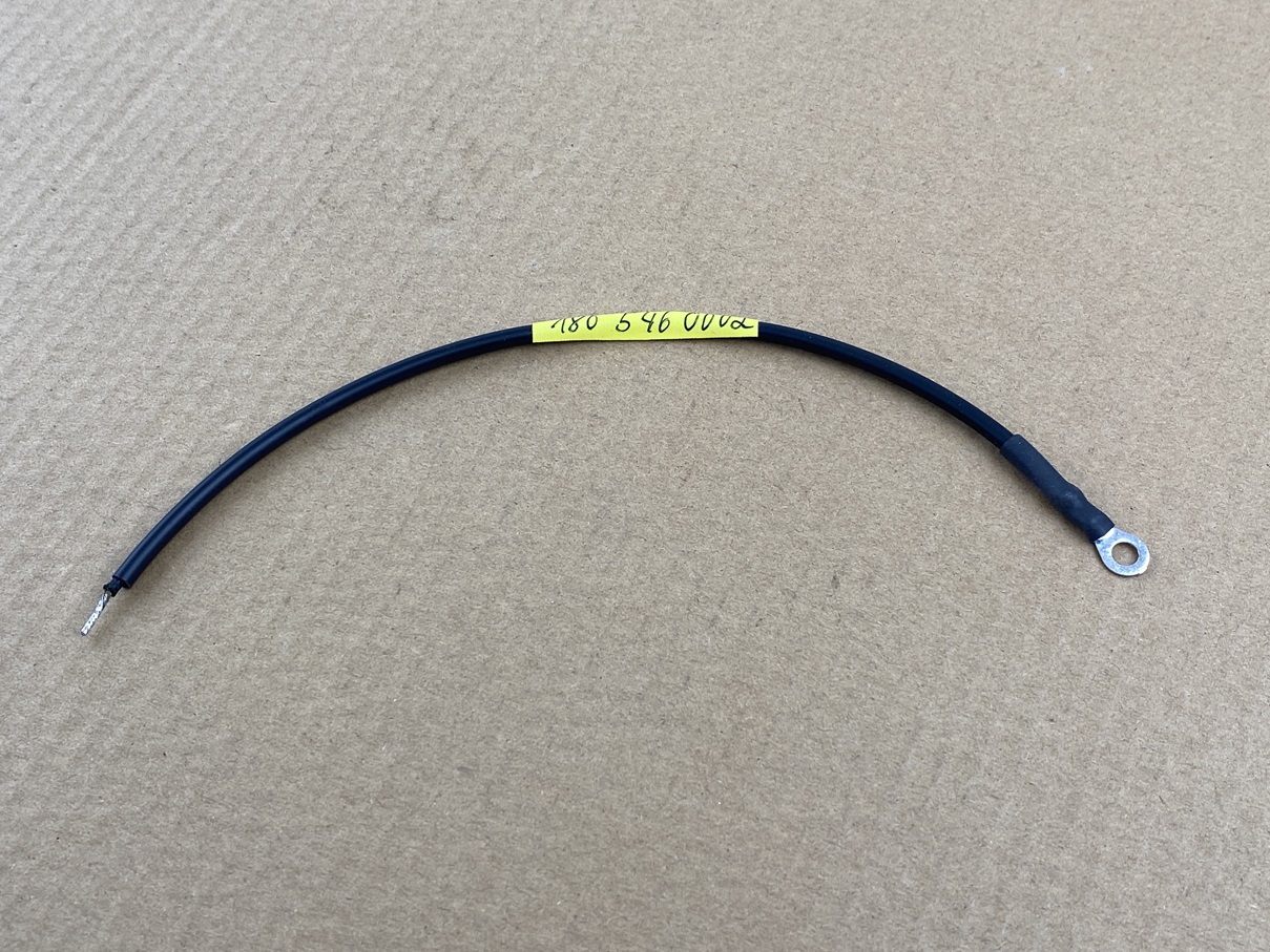ELEKTRISCHE LEITUNG VOM VORWIDERSTAND ZUR ZÜNDSPULE