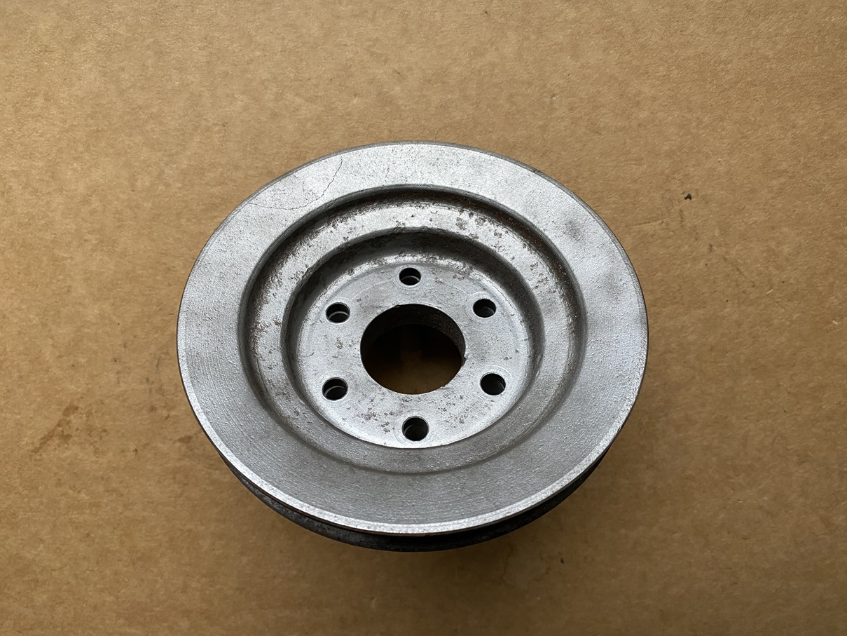RIEMENSCHEIBE AN KURBELWELLE 1272000505 "GEBRAUCHTTEIL" M127 M180