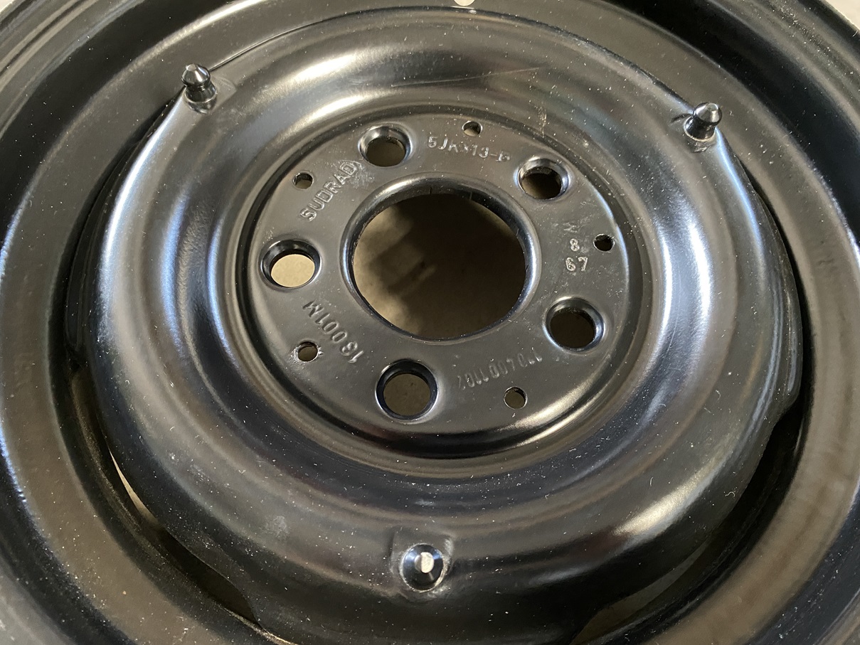 STAHLFELGE 5x13 "SÜDRAD" W110 W111 PONTON 190SL