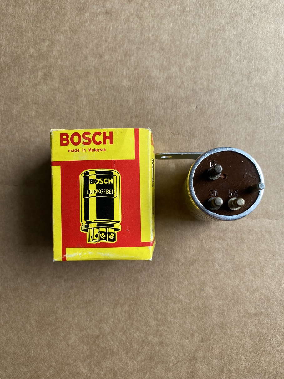 BLINKRELAIS 12V 2x18W +2W BOSCH 0336150003 "NOS"