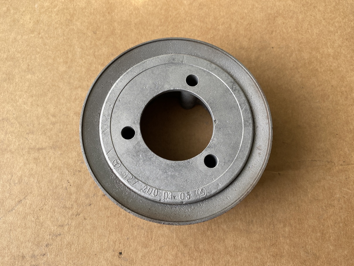 RIEMENSCHEIBE AUF DER KURBELWELLE 1272000305 "GEBRAUCHTTEIL" M127 W111 W128