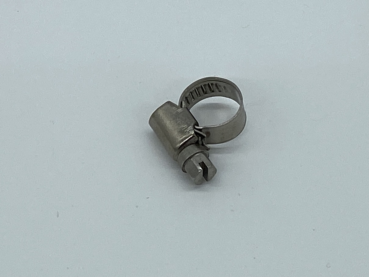 EDELSTAHL-SCHLAUCHSCHELLE  "W4" 8 - 12mm