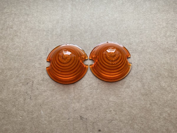 BLINKERGLAS ORANGE (KLEINE FRÜHE AUSFÜHRUNG) HELLA K12687 Ø 64mm