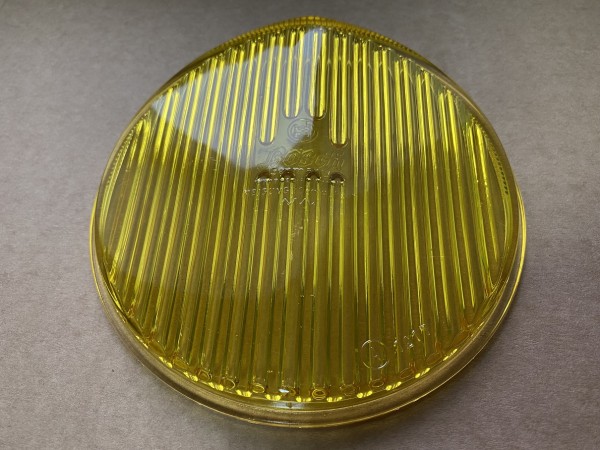 NEBELLEUCHTENGLAS GELB Ø 150mm "NOS" W186 W189