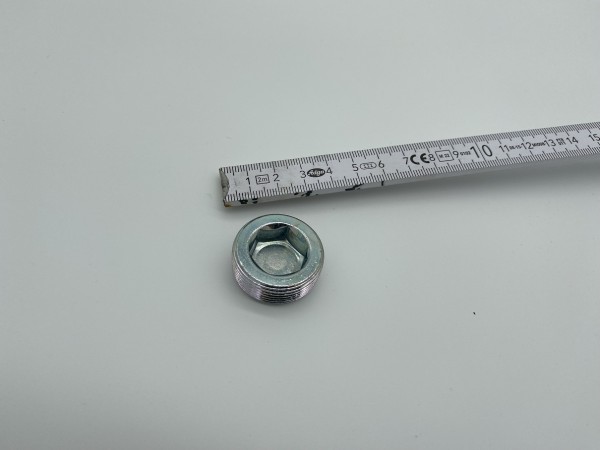 VERSCHLUSSSCHRAUBE M30x1,5 DIN 906 VERZINKT